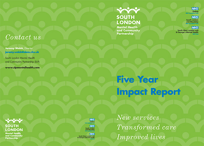 SLP Mental Health Publications SLP Five Year Impact Report